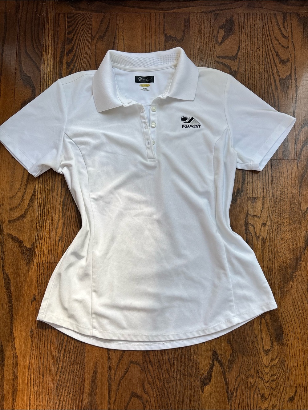 Women’s White Polo Shirt